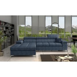 Eltap Ricardo Omega Corner Pull-Out Sofa 60x280x90cm, Blue (Ric_10) | Upholstered furniture | prof.lv Viss Online