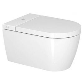 Duravit Starck F Lite Wall-Mounted Toilet Bowl with Seat, White (650001012004310) | Toilets | prof.lv Viss Online