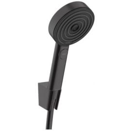 Hansgrohe Pulsify 105 3jet Shower Head Black (135280162) | Faucets | prof.lv Viss Online