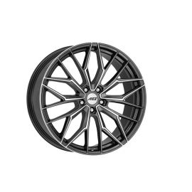 Lietais disks Aez Porto dark 9x19, 5x112 Tumši pelēka (APR9M8FP44E) | Alloy wheels | prof.lv Viss Online