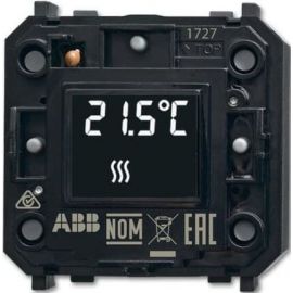 Wireless Temperature Controller/Wall Switch Black (2CKA006200A0115) | Abb | prof.lv Viss Online
