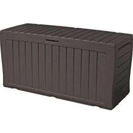 Keter Marvel Plus Storage Box 116.7x44.7x57cm, Brown (29202622590) | Garden boxes | prof.lv Viss Online