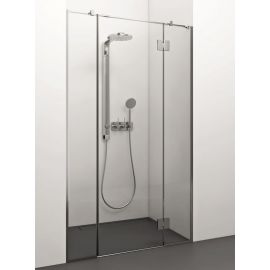 Glass Service Luisa 110cm 110LUI_K Shower Door Transparent Chrome | Shower doors and walls | prof.lv Viss Online