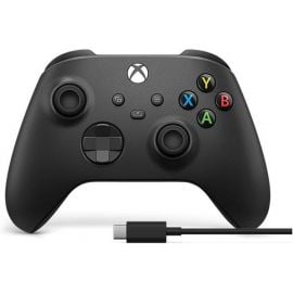 Беспроводной геймпад Microsoft Xbox Черный (1V8-00002) | Игровые рули и контроллеры | prof.lv Viss Online