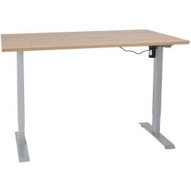 Home4You Ergo Electric Height Adjustable Desk 160x80cm Sand Color (K186724) | Height adjustable tables | prof.lv Viss Online