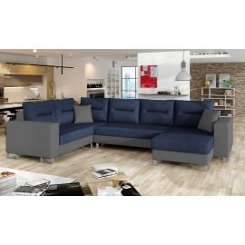 Eltap Dorado Ontario/Soft Corner Pull-Out Sofa 210x312x95cm, Blue (Dr19) | Sofas | prof.lv Viss Online