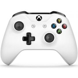 Контроллер Microsoft Xbox One белый (QAS-00002) | Игровые рули и контроллеры | prof.lv Viss Online