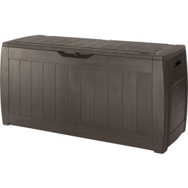 Шкаф Keter Hollywood Mantu 117.5x45x57.3 см, коричневый (17191974) | Садовые ящики | prof.lv Viss Online