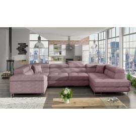 Eltap Letto Soro Corner Pull-Out Sofa 58x202x90cm, Pink (Le_36) | Living room furniture | prof.lv Viss Online