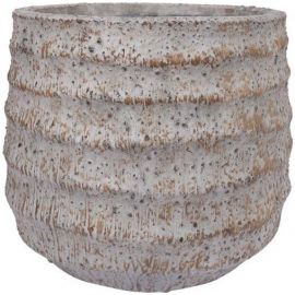 Home4You Palm Surface Mountable Flower Pot 29x26cm, Beige (71925) | Flower pots | prof.lv Viss Online