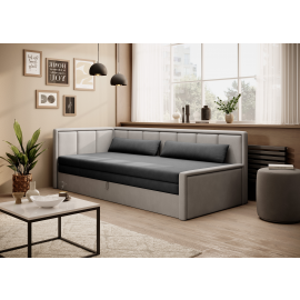 Eltap Fulgeo Extendable Sofa 214x82x77cm Universal Corner, Grey (SO-FUL-LT-04PO-03PO) | Sofas | prof.lv Viss Online