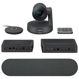 Logitech Rally Webcam, 3840x2160 (4K UHD), Black (960-001218) | Web cameras | prof.lv Viss Online