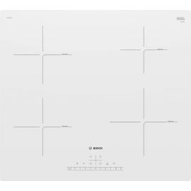 Bosch Serie 6 PUE612FF1J Built-in Induction Hob Surface White | Electric cookers | prof.lv Viss Online