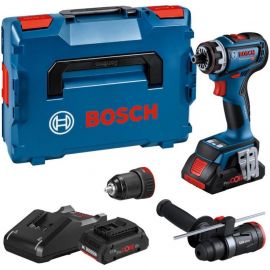 Akumulatora Skrūvgriezis/Urbjmašīna Bosch GSR 18V-90 FC 18V, 2x4.0Ah (06019K6205) | Screwdrivers and drills | prof.lv Viss Online