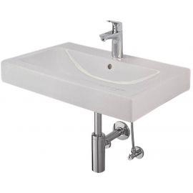 Geberit iCon Bathroom Sink with Mixer and Siphon, 60x48.5mm, White (CG05261000) | Bathroom sinks | prof.lv Viss Online