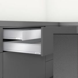 Blum myLegrabox M Inner Drawer, 550mm, Carbon/Carbon Optics (53.55.05.61) | Blum | prof.lv Viss Online