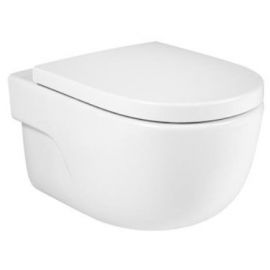 Roca Meridian Wall-Hung Toilet Bowl White (A34624L000) | Roca | prof.lv Viss Online
