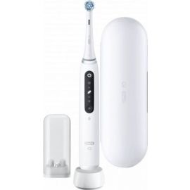 Braun Oral-B iO5 Series Electric Toothbrush Quite White Black | Electric Toothbrushes | prof.lv Viss Online