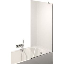 Glass Service Noris Cor 120NOR+ Rectangular Shower Wall 120x150cm Transparent White | Bath screens | prof.lv Viss Online