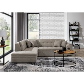 Eltap Pieretta Poco Corner Pull-Out Sofa 205x260x80cm, Grey (Prt_69) | Corner couches | prof.lv Viss Online