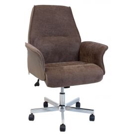 Biroja Krēsls Home4you Cady, 68x63x101cm, Brūns (40852) | Office chairs | prof.lv Viss Online