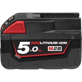 Milwaukee M28 B5 Lithium-ion Battery 28V 5Ah (4932430484) | Batteries and chargers | prof.lv Viss Online