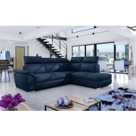 Eltap Loreto Monolith Corner Pull-Out Sofa 60x260x102cm, Blue (Lor_10) | Corner couches | prof.lv Viss Online