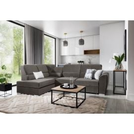 Eltap Siber Loco Corner Pull-Out Sofa 186x270x93cm, Grey (CO-SIB-LT-04LO) | Corner couches | prof.lv Viss Online