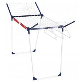 Leifheit Pegasus 200 Solid Wall-Mounted Clothes Airer White/Blue (1081520) | Clothing care | prof.lv Viss Online
