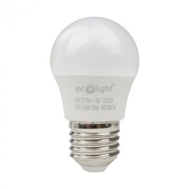 LED Spuldze Ecolight E27 6500K | Bulbs | prof.lv Viss Online