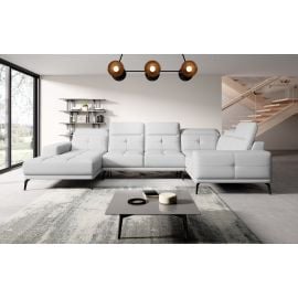 Eltap Neviro Softis Corner Sofa 201x350x77cm, White (CO-NEV-RT-17SOF) | Living room furniture | prof.lv Viss Online