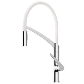 Faucet Ultima 50 Kitchen Sink Mixer White/Chrome | Rubineta | prof.lv Viss Online