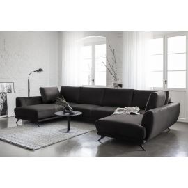 Eltap Larco Loco Corner Pull-Out Sofa 191x362x90cm, Grey (CO-LA-05LO) | Living room furniture | prof.lv Viss Online