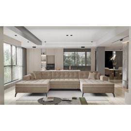 Eltap Vertizo Cloud Corner Pull-Out Sofa 170x350x93cm, Beige (CO-VER-UV-20NU) | Sofas | prof.lv Viss Online