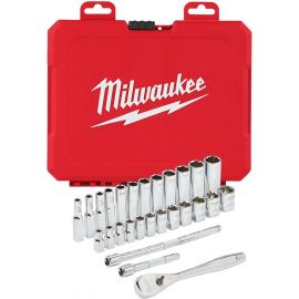 Набор гаечных ключей Milwaukee 28 шт. (4932464943) | Наборы ключей | prof.lv Viss Online