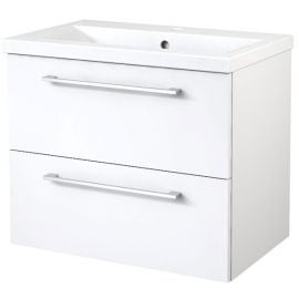 Raguvos Furniture Scandic 61 Bathroom Sink with Cabinet White (15112311)