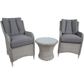 Комплект мебели Home4You Ascot бежево-серого цвета (K25224) | Комплекты садовой мебели | prof.lv Viss Online
