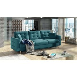 Eltap Asgard MatVelvet Reclining Sofa 95x235x86cm Green (Ask_20) | Beds | prof.lv Viss Online