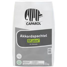 Špakteļtepe Iekšdarbiem Caparol Akkordspachtel SF Plus 25kg (855875) | Сухие строительные смеси | prof.lv Viss Online