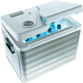 Автомобильный холодильник Mobicool 39 л с LED-подсветкой, серый (MQ40A) | Автомобильные аксессуары | prof.lv Viss Online