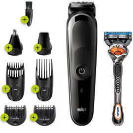 Braun All-in-One MGK5260 + Gillette Fusion5 ProGlide Razor, Beard Trimmer Black (4210201281757) | Hair trimmers | prof.lv Viss Online