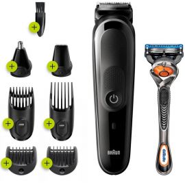 Braun All-in-One MGK5260 + Gillette Fusion5 ProGlide Бритва, триммер для бороды черный (4210201281757) | Красота и здоровье | prof.lv Viss Online