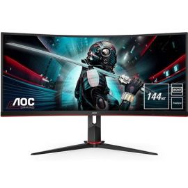 Aoc CU34G2X QHD Monitors, 34, 3440x1440px, 21:9, black (CU34G2X/BK) | Gaming computers and accessories | prof.lv Viss Online