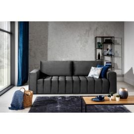 Eltap Lazaro Monolith Retractable Sofa 97x245x85cm Dark Grey (Laz_07) | Sofas | prof.lv Viss Online