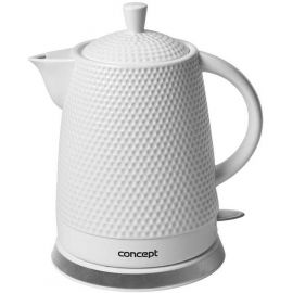 Электрический чайник Concept RK0040 1,5 л белый | Электрические чайники | prof.lv Viss Online