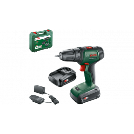 Bosch Universal Drill 18 Cordless Drill Machine 2x1.5Ah, 18V (06039D4002) | Screwdrivers and drills | prof.lv Viss Online