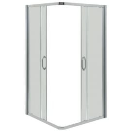 Huppe X1 190x80x80cm Square Shower Enclosure, Silver (140102069322) | Huppe | prof.lv Viss Online