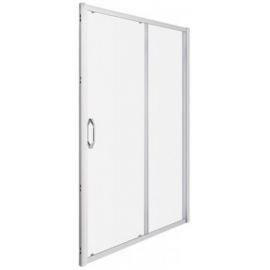 Huppe X1 100cm Shower Door Transparent, Silver (140401069322) | Shower doors and walls | prof.lv Viss Online