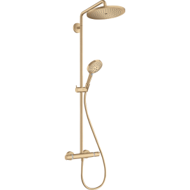 Dušas Sistēma Hansgrohe Croma Select S 280 1jet Raindance Select S 120 3jet Ar Termostatu Bronza (26890140) | Shower systems | prof.lv Viss Online