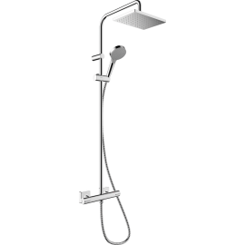 Dušas Sistēma Hansgrohe Vernis Shape 230 1jet EcoSmart Hroma (26097000) | Shower systems | prof.lv Viss Online